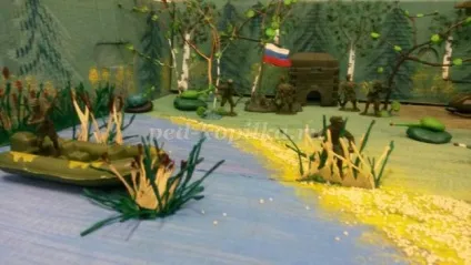 Панорама до 9 травня для дитячого саду своїми руками (своїми) Панорама до 9 травня для дитячого саду своїми руками
