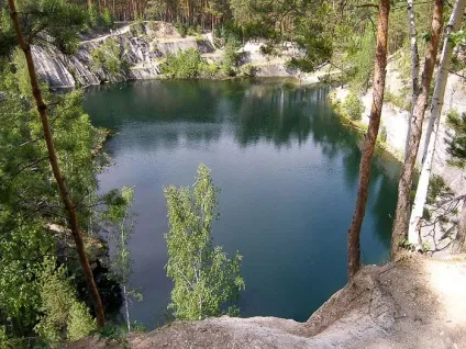 Озеро тальков камінь, природа
