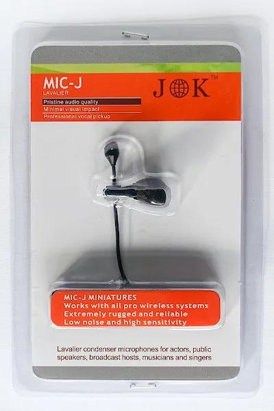 Петличний мікрофон jk mic-j 044
