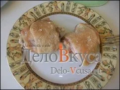 Піца з куркою, грибами