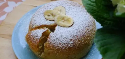 Пиріг з банана рецепт приготування