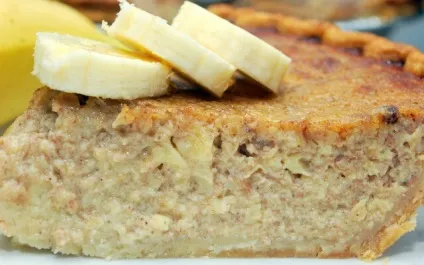 Пиріг з бананами - простий рецепт (Банани Яйця курячі) Пиріг з бананами - простий рецепт