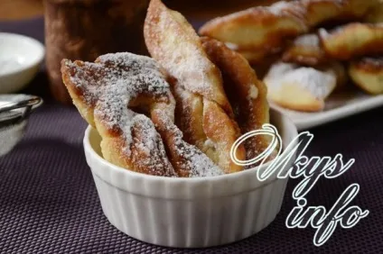 Пишний хмиз на кефірі рецепт з фото крок за кроком (пишний) Пишний хмиз на кефірі рецепт з фото крок за кроком