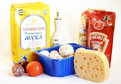 Піца з грибами (печерицями), рецепт з фото, всі страви (фото) Піца з грибами (печерицями), рецепт з фото, всі страви