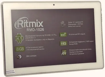 Планшет ritmix rmd 1026 - відгуки та огляд (ritmix) Планшет ritmix rmd 1026 - відгуки та огляд