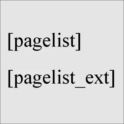 Плагін page-list для wordpress, дозволяє вивести список дочірніх сторінок на батьківську з