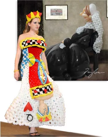 Плаття з повітряних кульок - ярмарок майстрів - ручна робота, handmade (повітряних) Плаття з повітряних кульок - ярмарок майстрів - ручна робота, handmade