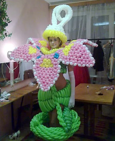 Плаття з повітряних кульок - ярмарок майстрів - ручна робота, handmade (повітряна кулька) Плаття з повітряних кульок - ярмарок майстрів - ручна робота, handmade