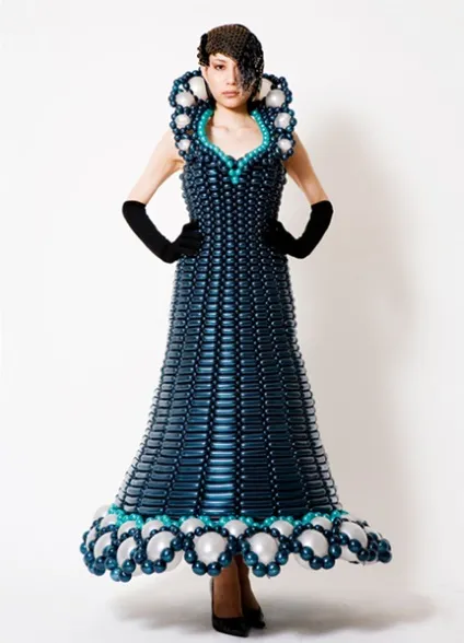 Плаття з повітряних кульок - ярмарок майстрів - ручна робота, handmade (повітряних) Плаття з повітряних кульок - ярмарок майстрів - ручна робота, handmade