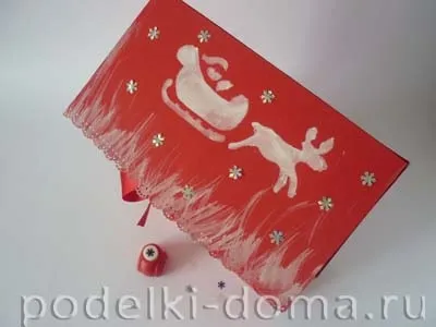 Поштова скринька Діда Мороза (своїми руками), коробочка ідей і майстер-класів (ящик) Поштова скринька Діда Мороза (своїми руками), коробочка ідей і майстер-класів