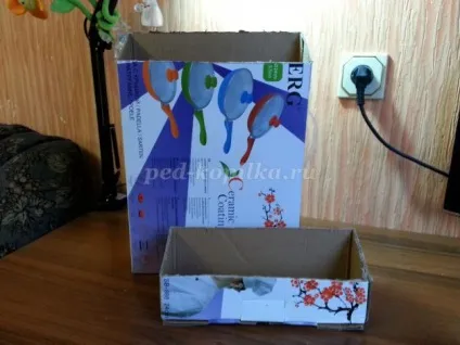Поштова скринька з коробки своїми руками (ящик) Поштова скринька з коробки своїми руками