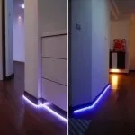 Підсвічування статі в квартирі фото, відео, монтаж своїми руками (підсвічування) Підсвічування статі в квартирі фото, відео, монтаж своїми руками