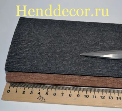 Соняшник з гофрованого паперу - калейдоскоп декору (паперу) Соняшник з гофрованого паперу - калейдоскоп декору