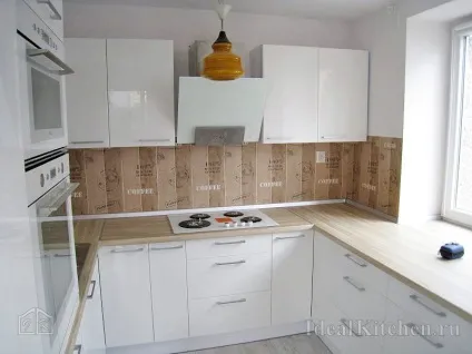11 небанально ідей для обробки фартуха на кухні (51 фото) (кухні) 11 небанально ідей для обробки фартуха на кухні (51 фото)