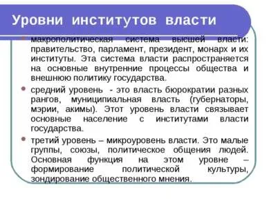 Презентація - політична влада - завантажити безкоштовно