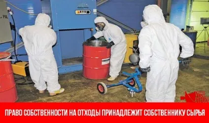 Право власності на відходи як об'єкт, передача прав