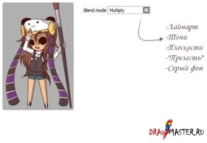 Претензійний урок по розфарбовування в paint tool sai