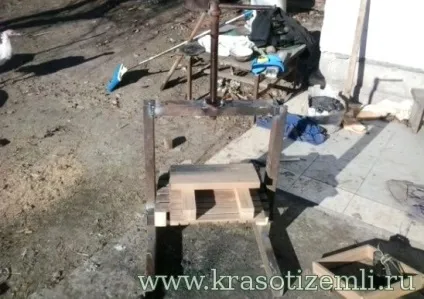 Прес для яблук своїми руками, краси землі (яблук) Прес для яблук своїми руками, краси землі