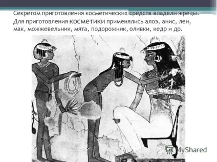 Презентація на тему історія виникнення косметики, зв'язок з хімією (косметики) Презентація на тему історія виникнення косметики, зв'язок з хімією