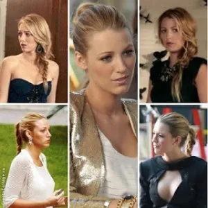 Зачіски Серени ван дер Вудсен