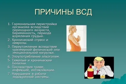Причини виникнення ВСД (вегето-судинної дистонії) - у жінок, від чого з'являється (дистонії) Причини виникнення ВСД (вегето-судинної дистонії) - у жінок, від чого з'являється
