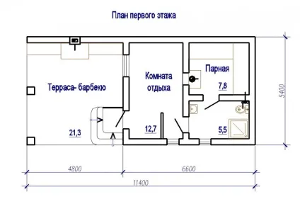 Проекти бань з піноблоків фото, креслення (проекти) Проекти бань з піноблоків фото, креслення