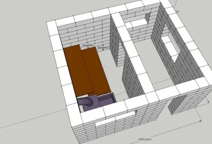 Проекти бань з піноблоків - плюси і мінуси, фото і характеристики проектів бань 6х4, 6х6 з (проекти) Проекти бань з піноблоків - плюси і мінуси, фото і характеристики проектів бань 6х4, 6х6 з