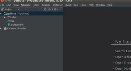 Процес розробки простий gui програми на мові java