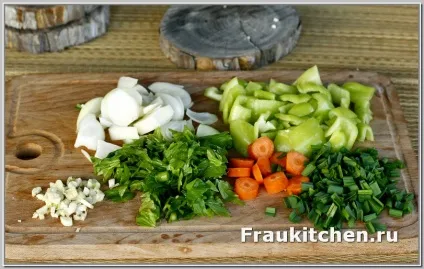 Пряна курка тушкована з перцем і картоплею (перцем) Пряна курка тушкована з перцем і картоплею