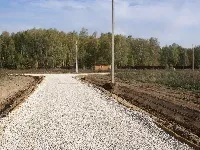 Расклінцовка щебеню