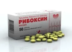 Рибоксин - показання до застосування (порушення серцевого ритму) Рибоксин - показання до застосування