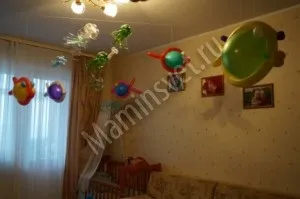 Риби і восьминоги з повітряних кульок (кульок) Риби і восьминоги з повітряних кульок