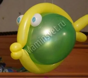 Риби і восьминоги з повітряних кульок (кульок) Риби і восьминоги з повітряних кульок