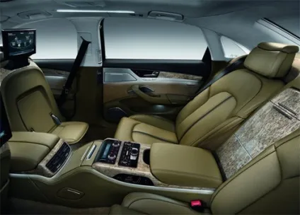 Рестайлінг audi a8 2012-2013, огляд ауді А8 лонг, фото, салон, розміри, кліренс, двигуни,