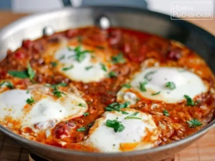 Рецепт Шакшука покроково з фото і тонкощами приготування (фото) Рецепт Шакшука покроково з фото і тонкощами приготування