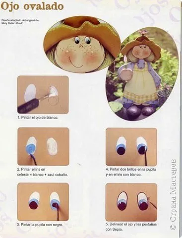 Малюємо ляльці очі