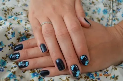 Малюнки на нігтях гель лаком і акрилом для початківців (малюнки) Малюнки на нігтях гель лаком і акрилом для початківців