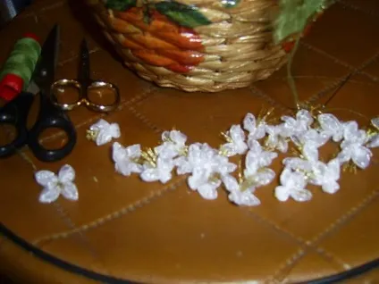 Рожеве дерево апельсинове дерево - ярмарок майстрів - ручна робота, handmade (атласні стрічки) Рожеве дерево апельсинове дерево - ярмарок майстрів - ручна робота, handmade