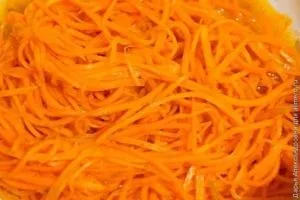 Салат з куркою і морквою по-корейськи (страви з солодкого перцю) Салат з куркою і морквою по-корейськи
