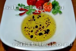 Салат з моцарелою, руколою і помідорами (рецепт) Салат з моцарелою, руколою і помідорами