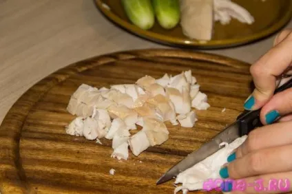 Салат з креветками і ананасом покроковий рецепт з фото (салат ананас креветка курка рецепт фото) Салат з креветками і ананасом покроковий рецепт з фото