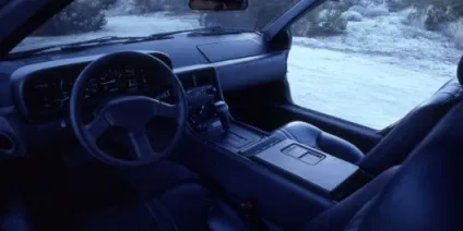 Тисяча дев'ятсот вісімдесят дві Delorean dmc-12 вінтажний тест-драйв (автомобіля) Тисяча дев'ятсот вісімдесят дві Delorean dmc-12 вінтажний тест-драйв