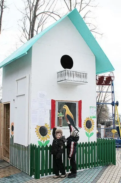 27 Пташиних будиночків, які здатні викликати посмішку (будиночок птахів Будиночок) 27 Пташиних будиночків, які здатні викликати посмішку
