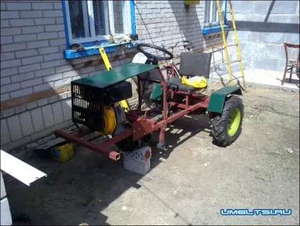 Саморобний мінітрактор в домашніх умовах () Саморобний мінітрактор в домашніх умовах