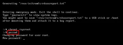 Скидання пароля root на centos 6