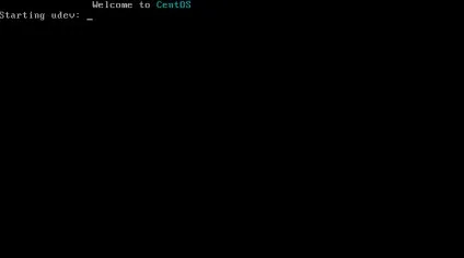 Скидання пароля root на centos 6