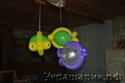 Зробити рибку з куль, як зробити рибку з кульок, фігурки з кульок майстер-клас (кульок) Зробити рибку з куль, як зробити рибку з кульок, фігурки з кульок майстер-клас