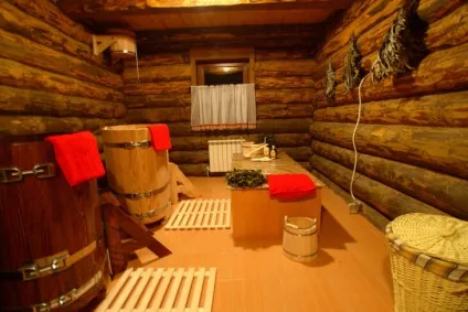 Сауна в підвалі будинку (фото) (Відведення відпрацьованих газів) Сауна в підвалі будинку (фото)