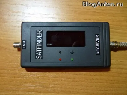 Satellite finder - сат фаіндер - прилад для настройки супутникової антени (супутникової) Satellite finder - сат фаіндер - прилад для настройки супутникової антени