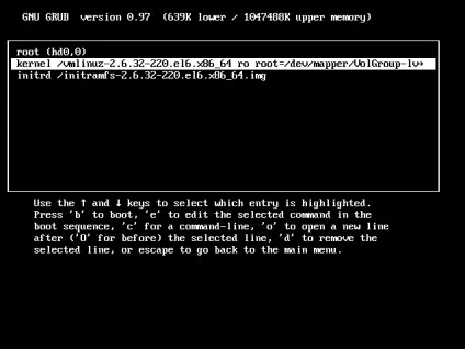 Скидання пароля root на centos 6
